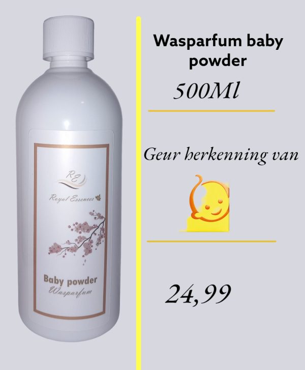 Wasparfum Baby powder 500ml