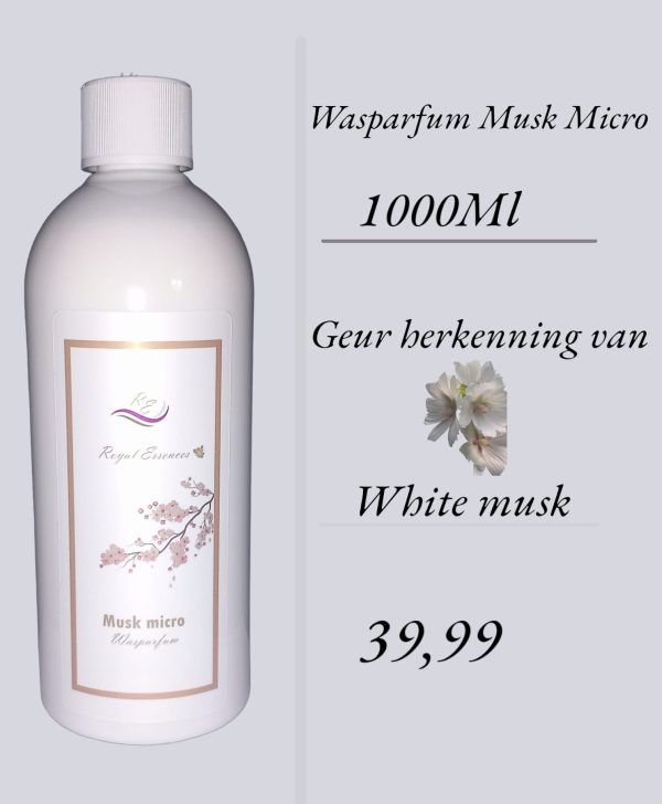 Musk wasparfum-micro 1 liter
